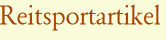 Reitsportartikel